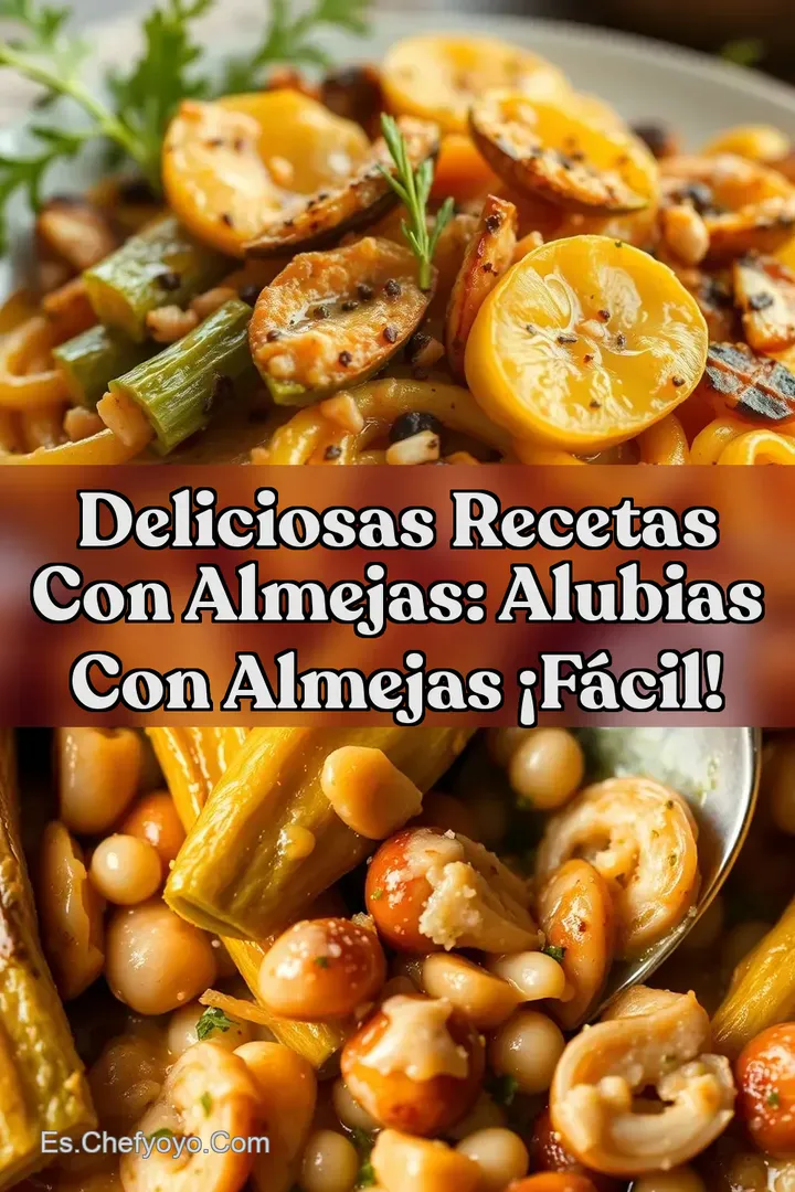Deliciosas Recetas Con Almejas: Alubias con Almejas &iexcl;F&aacute;cil!