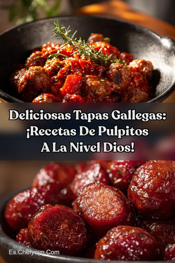 Deliciosas Tapas Gallegas: &iexcl;Recetas de Pulpitos a la Nivel Dios!
