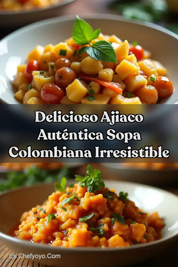 Delicioso Ajiaco Aut&eacute;ntica Sopa Colombiana Irresistible