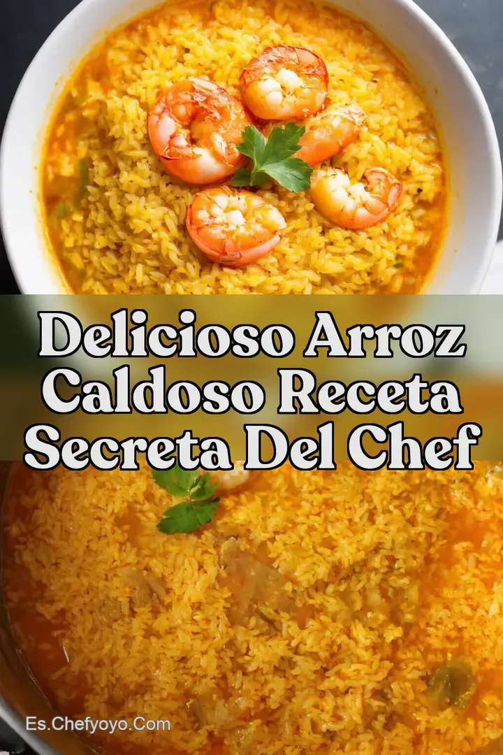 Delicioso Arroz Caldoso Receta Secreta del Chef