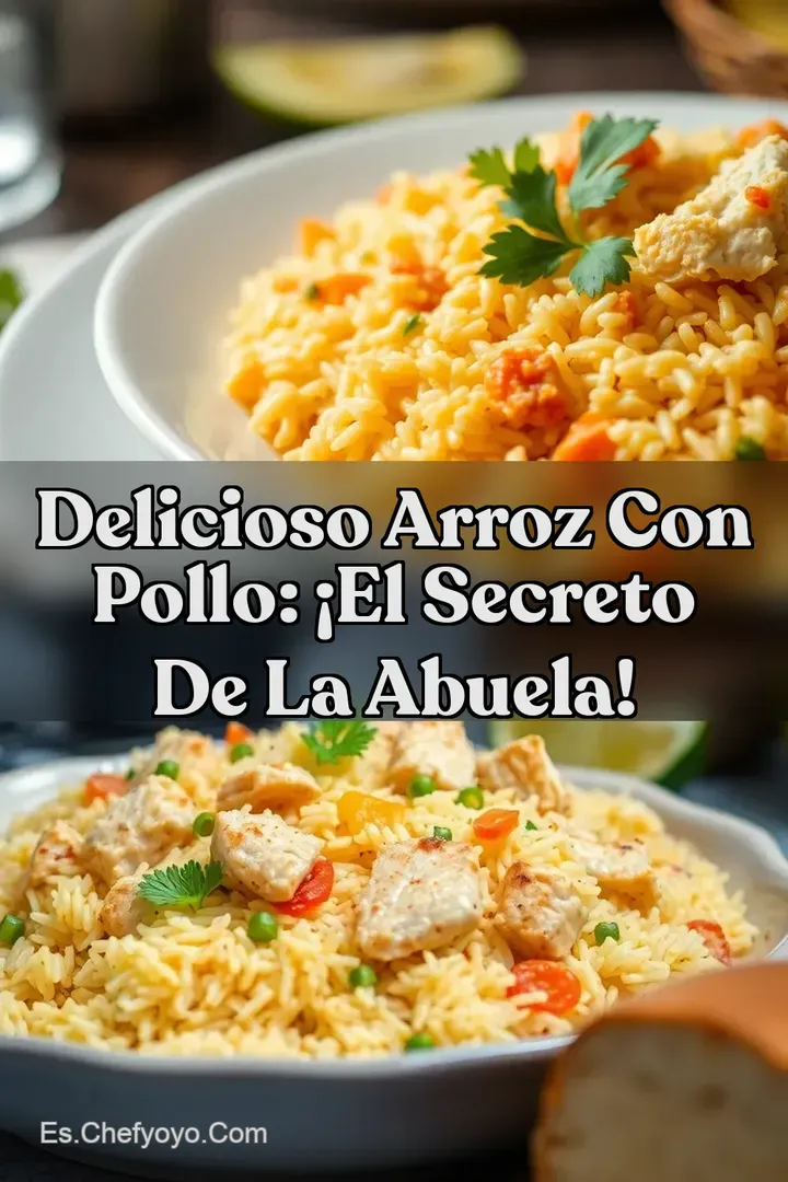 Delicioso Arroz con Pollo: &iexcl;El Secreto de la Abuela!