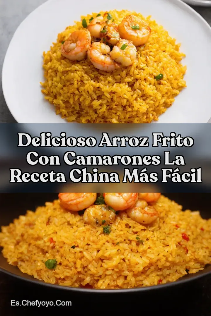 Delicioso Arroz Frito con Camarones La Receta China M&aacute;s F&aacute;cil