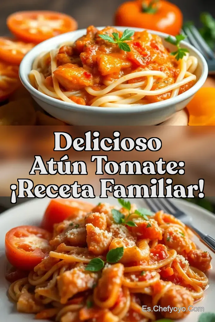 Delicioso At&uacute;n Tomate: &iexcl;Receta Familiar!