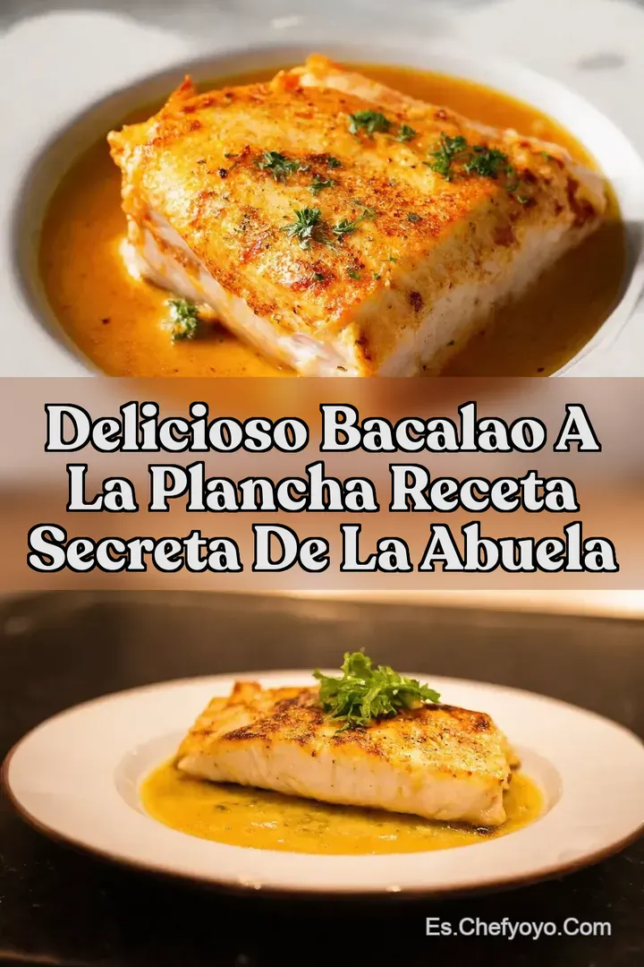 Delicioso Bacalao a la Plancha Receta Secreta de la Abuela