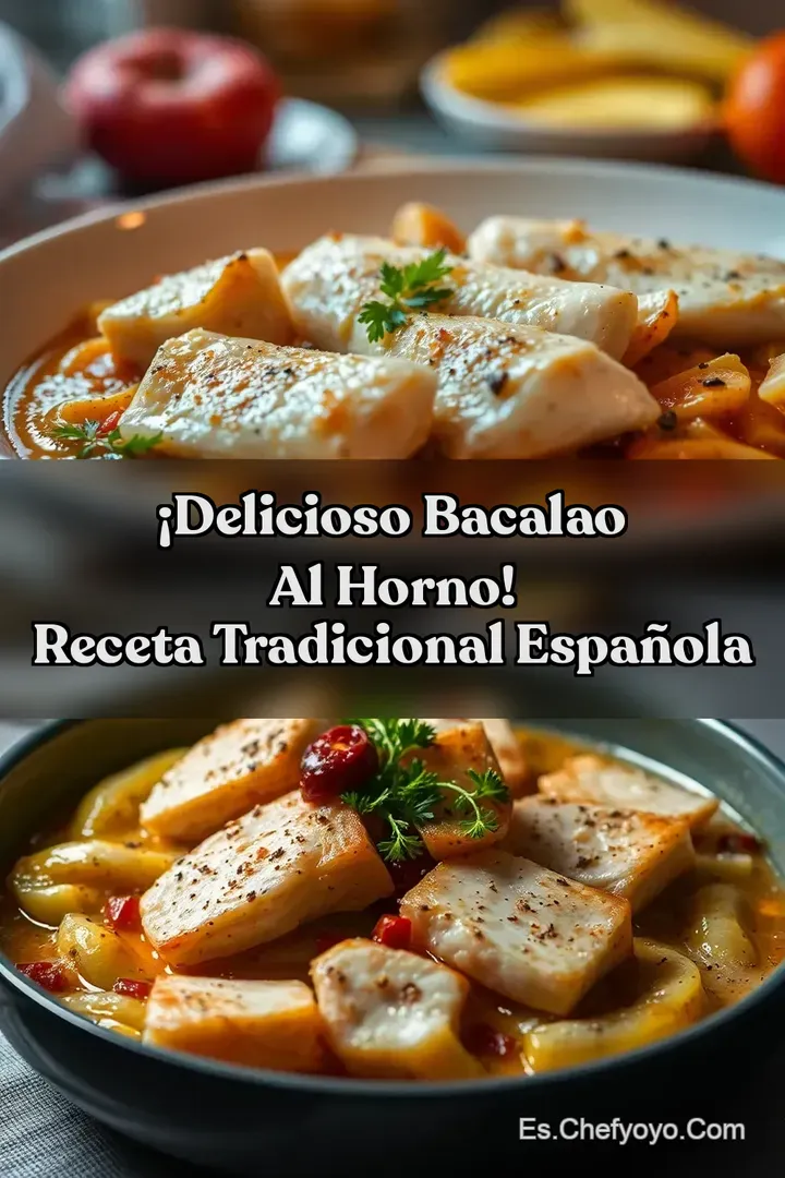 &iexcl;Delicioso Bacalao al Horno! Receta Tradicional Espa&ntilde;ola