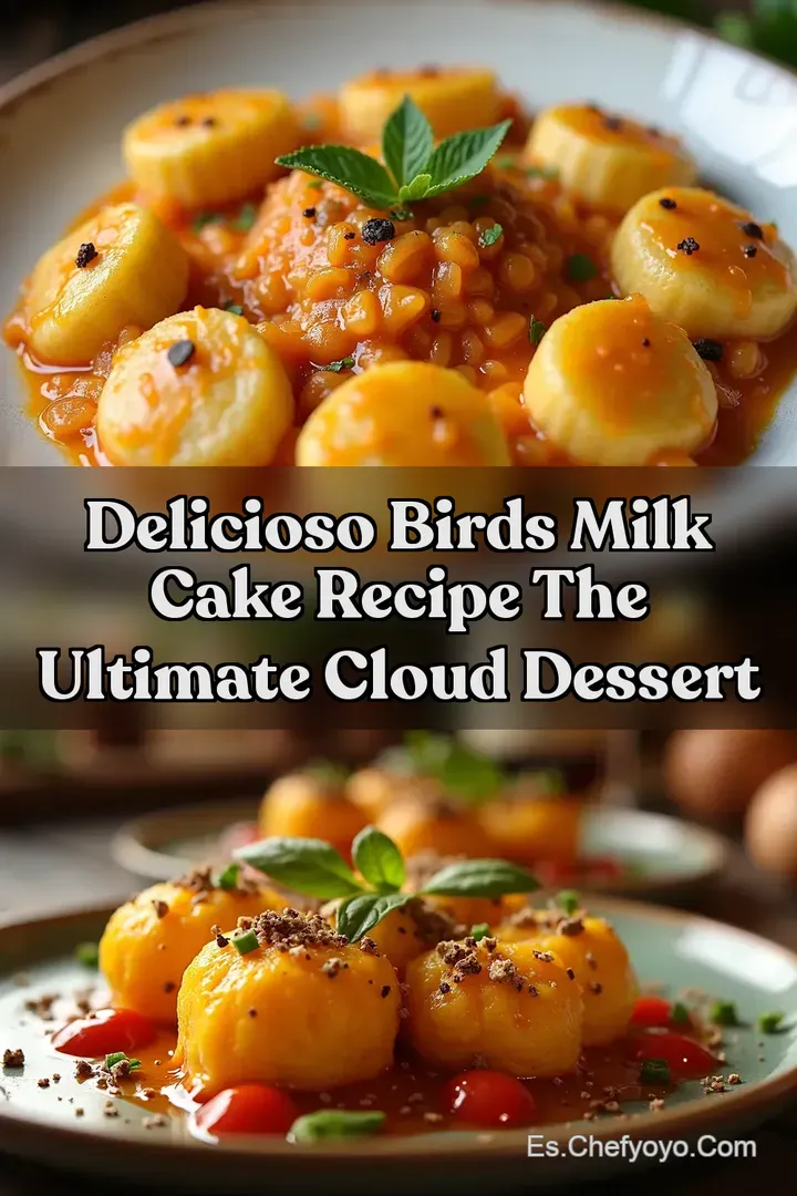 Delicioso Birds Milk Cake Recipe The Ultimate Cloud Dessert
