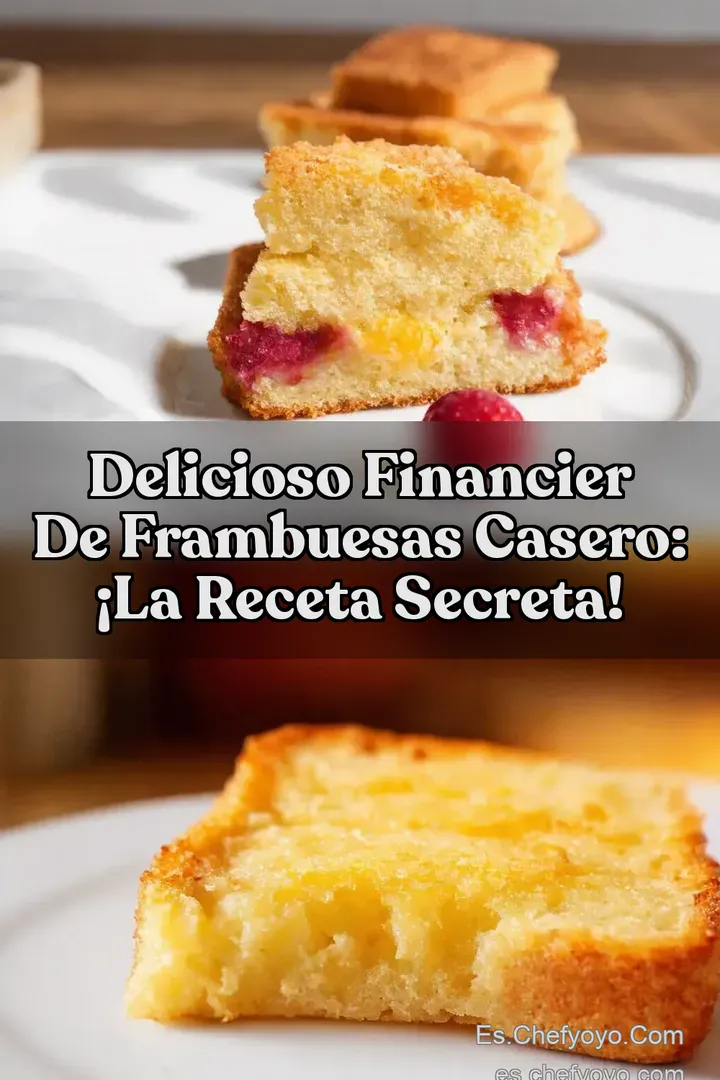 Delicioso Financier de Frambuesas Casero: &iexcl;La Receta Secreta!