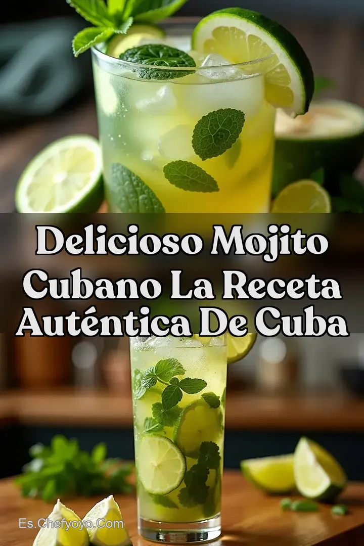 Delicioso Mojito Cubano La Receta Aut&eacute;ntica de Cuba