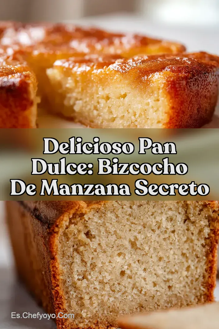 Delicioso Pan Dulce: Bizcocho de Manzana Secreto