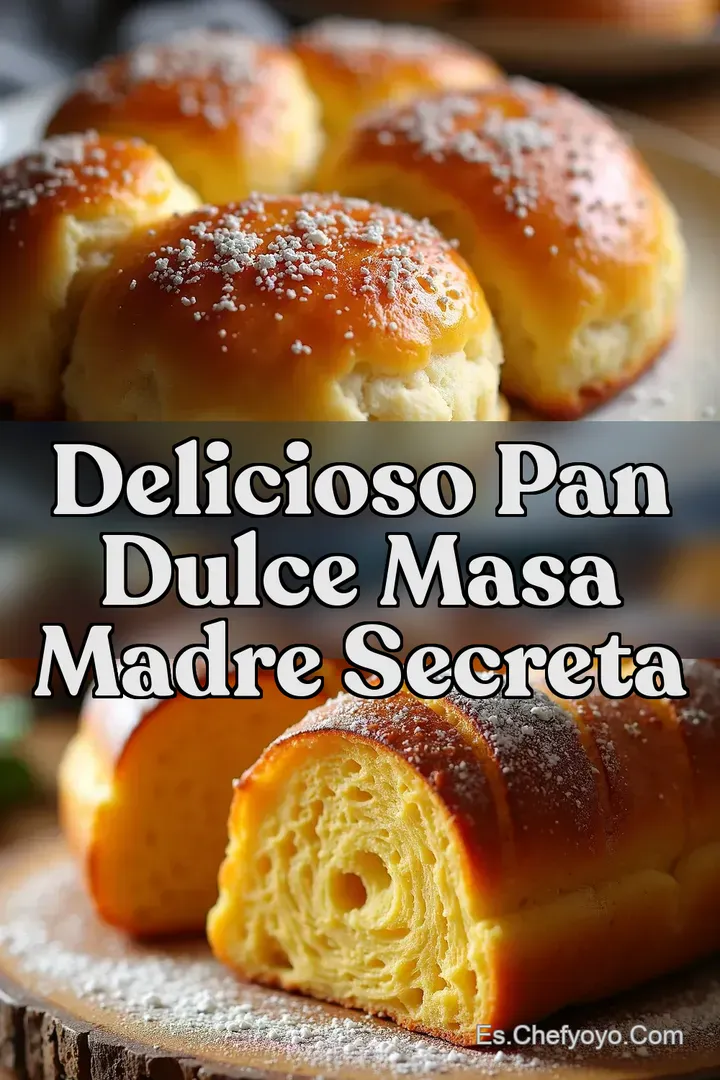Delicioso Pan Dulce Masa Madre Secreta