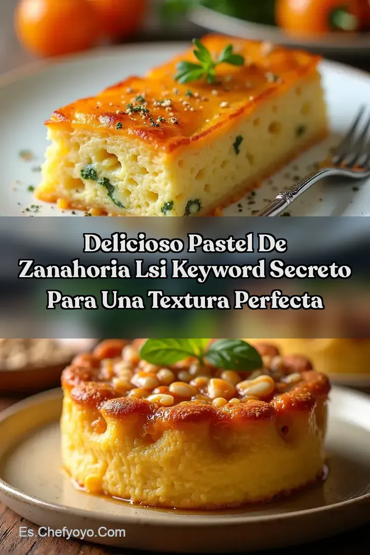 Delicioso Pastel De Zanahoria LSI keyword Secreto para una Textura Perfecta