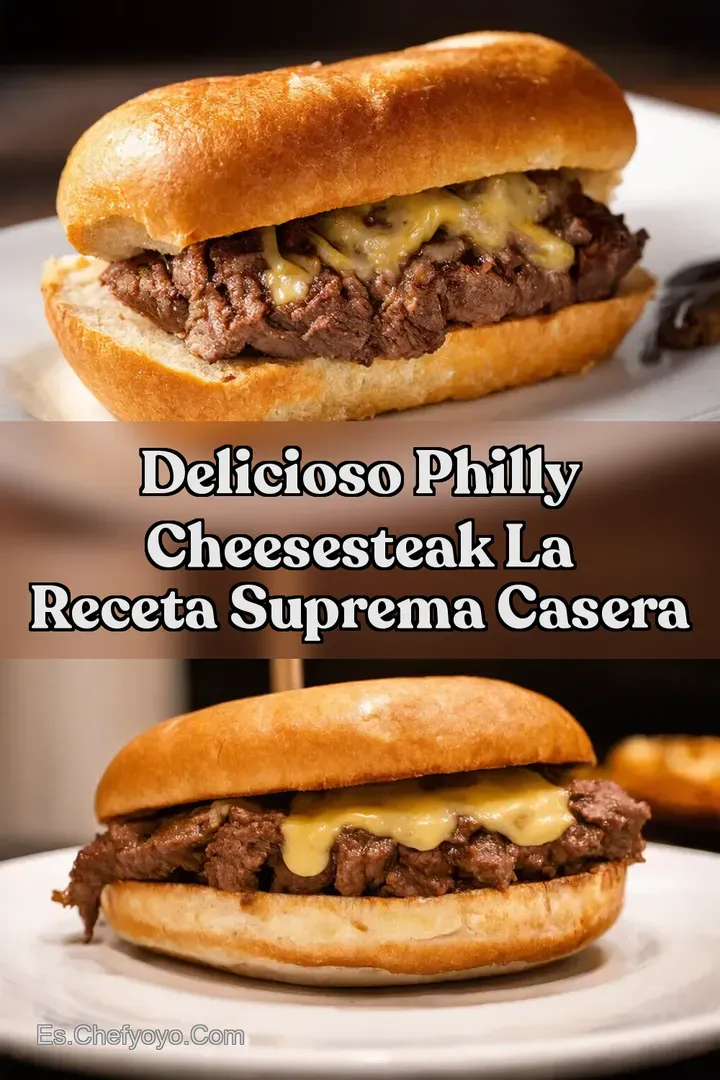Delicioso Philly Cheesesteak La Receta Suprema Casera