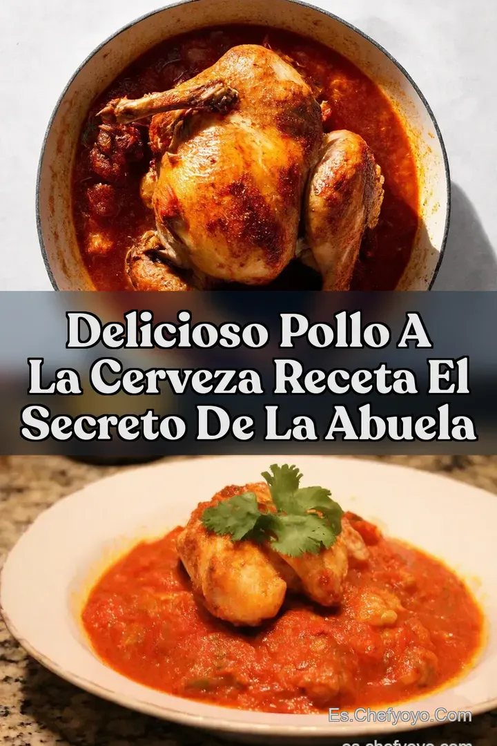 Delicioso Pollo a la Cerveza Receta El Secreto de la Abuela
