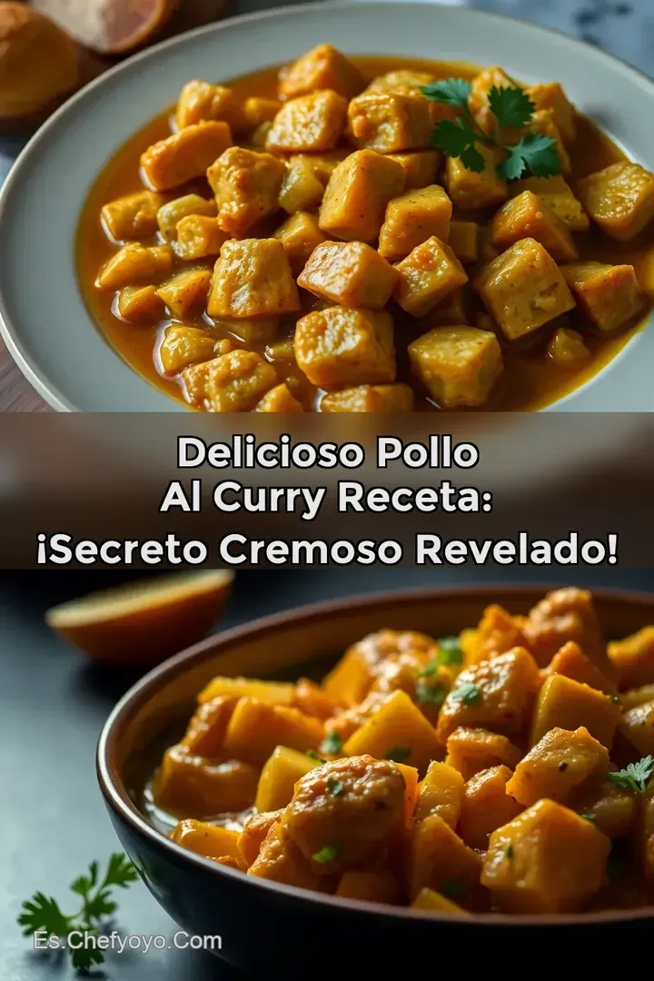 Delicioso Pollo al Curry Receta: &iexcl;Secreto Cremoso Revelado!