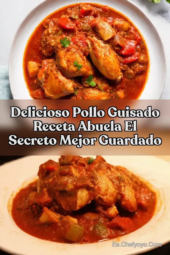 Delicioso Pollo Guisado Receta Abuela El Secreto Mejor Guardado