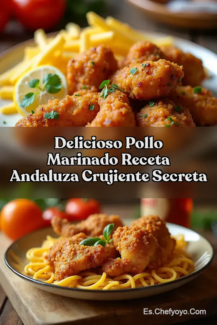 Delicioso Pollo Marinado Receta Andaluza Crujiente Secreta
