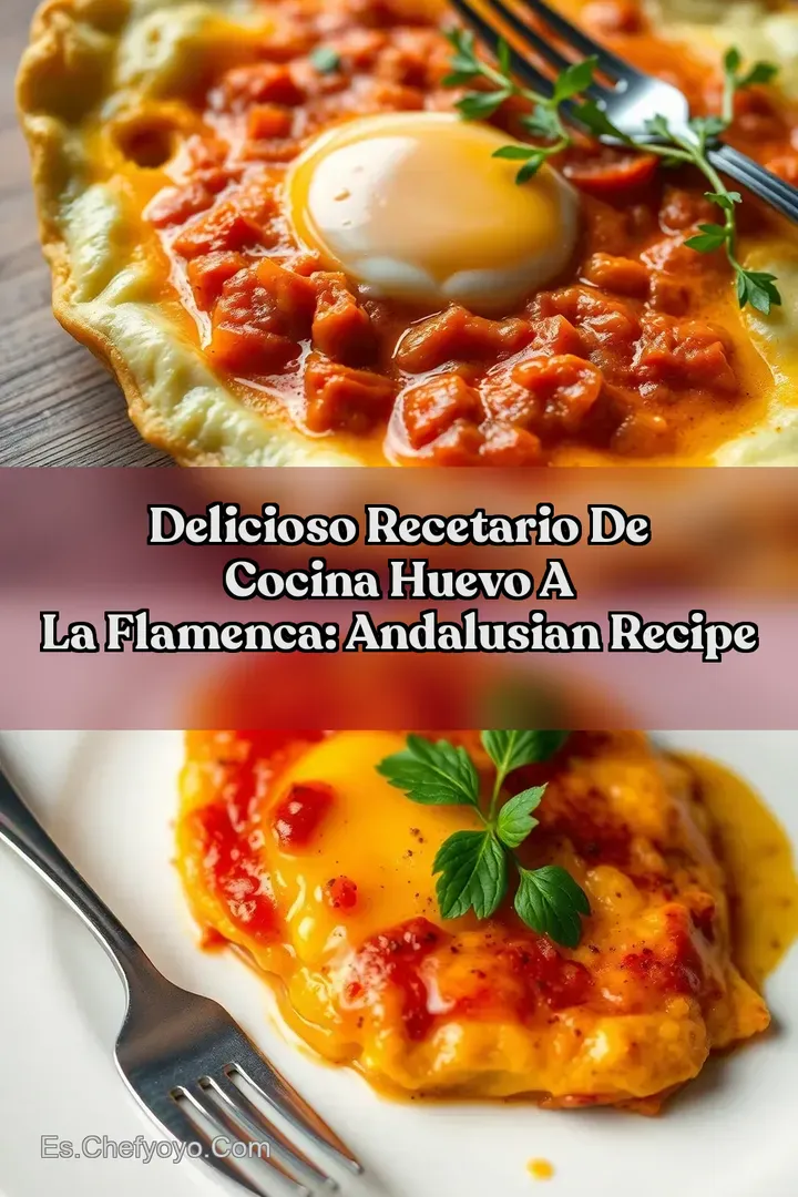 Delicioso Recetario De Cocina Huevo a la Flamenca: Andalusian Recipe
