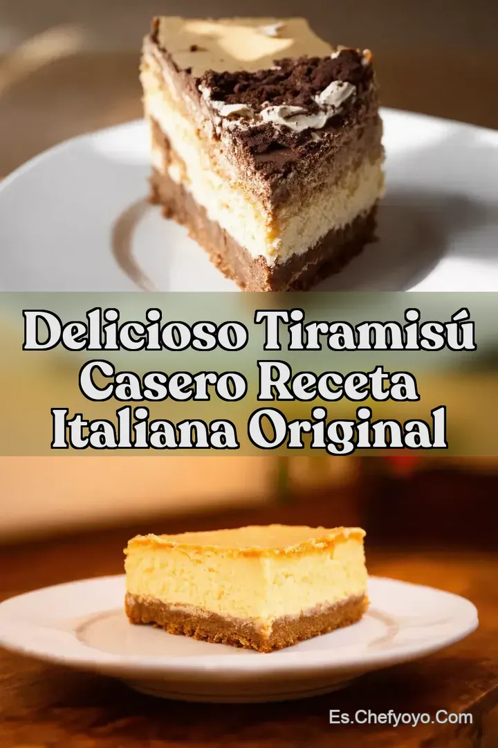 Delicioso Tiramis&uacute; Casero Receta Italiana Original