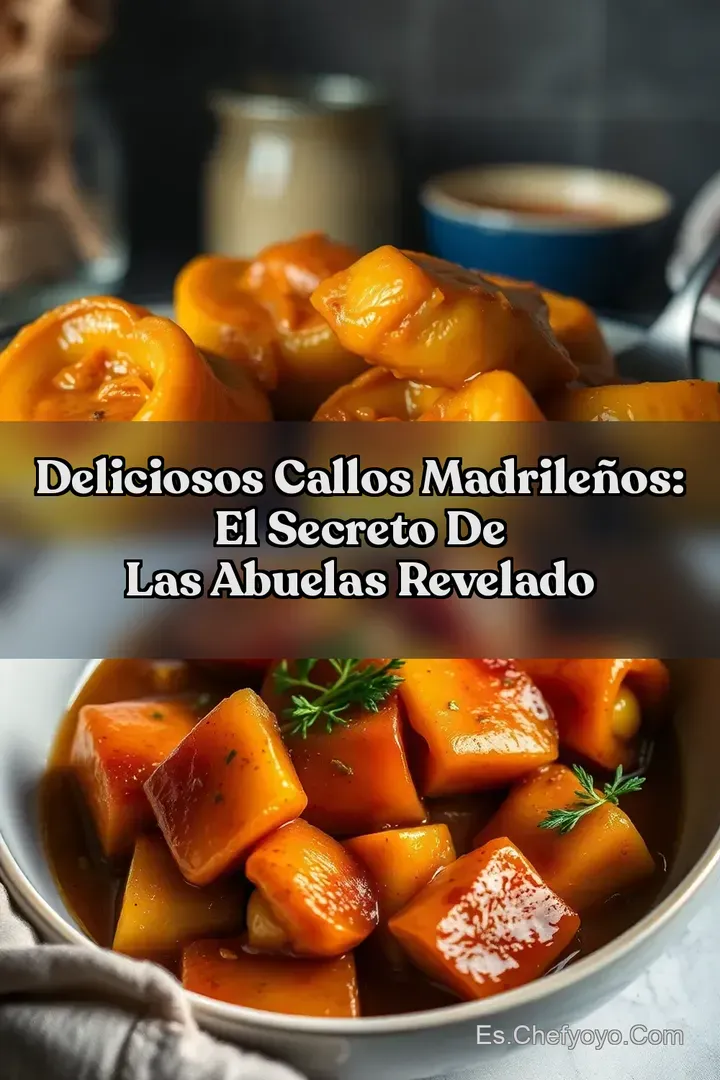 Deliciosos Callos Madrile&ntilde;os: El Secreto de las Abuelas Revelado