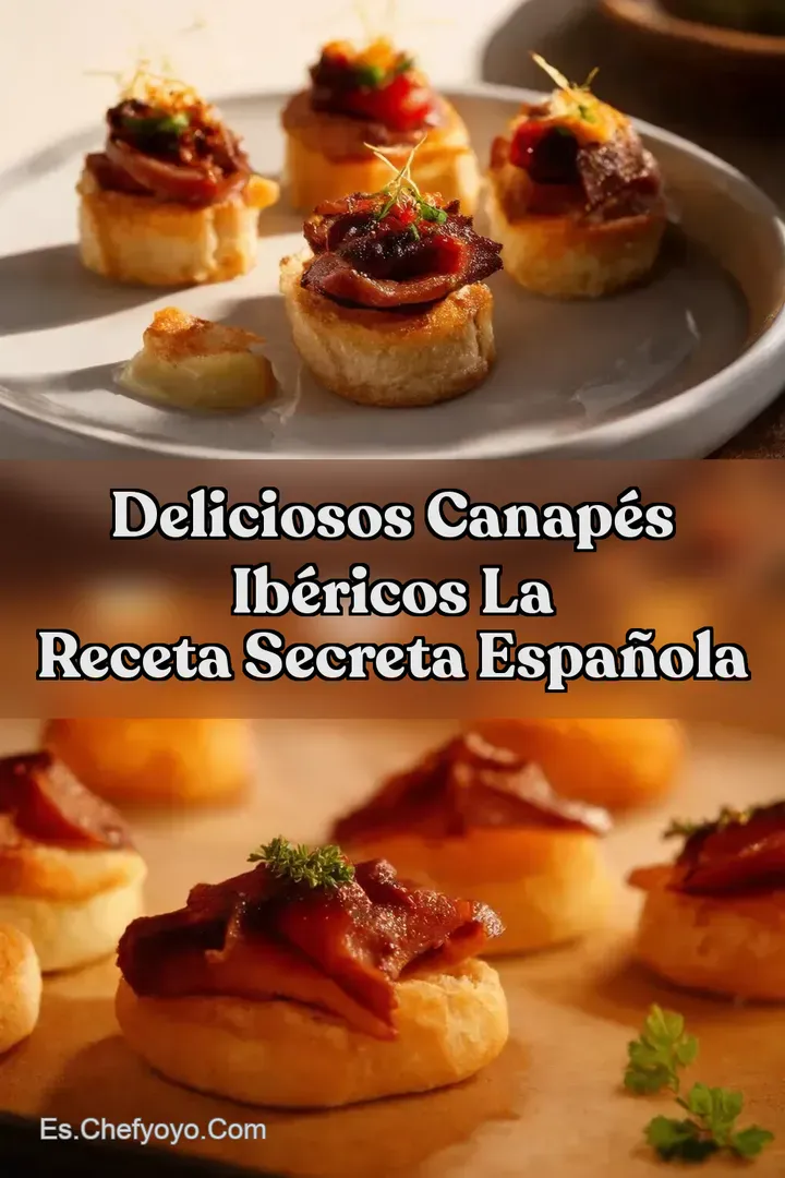 Deliciosos Canap&eacute;s Ib&eacute;ricos La Receta Secreta Espa&ntilde;ola