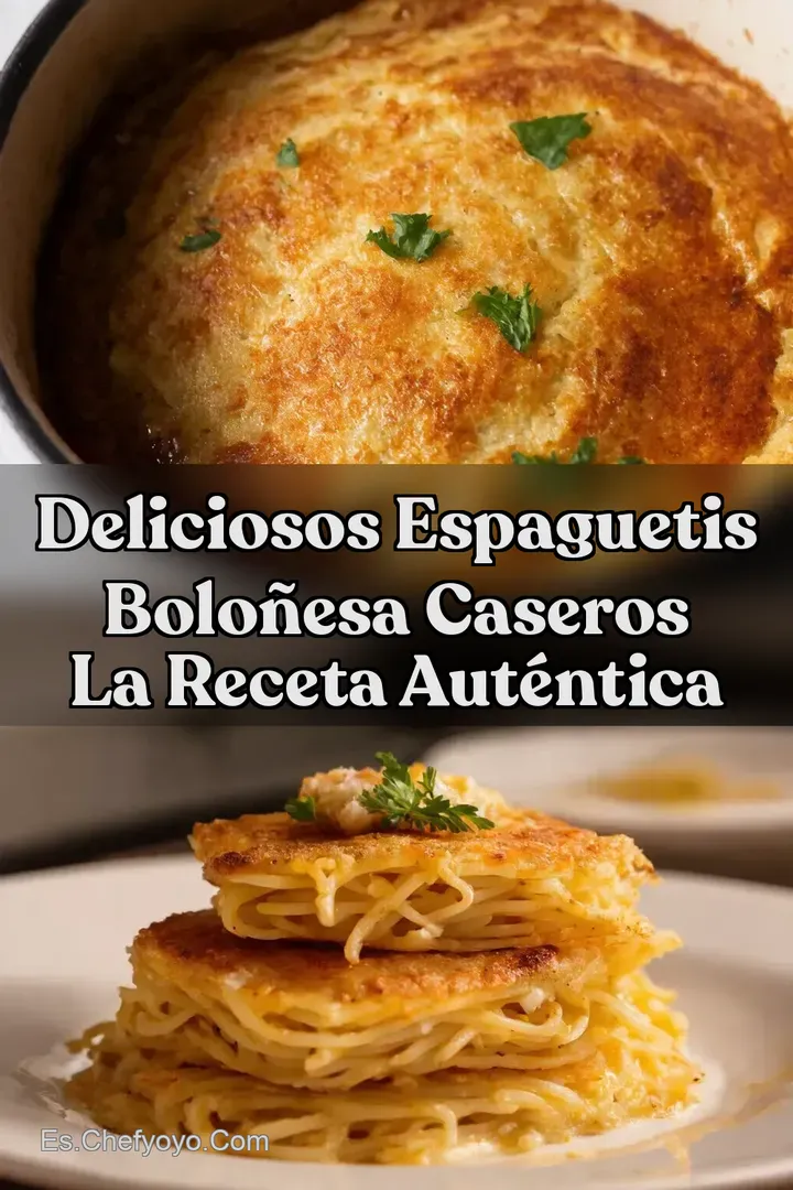 Deliciosos Espaguetis Bolo&ntilde;esa Caseros La Receta Aut&eacute;ntica