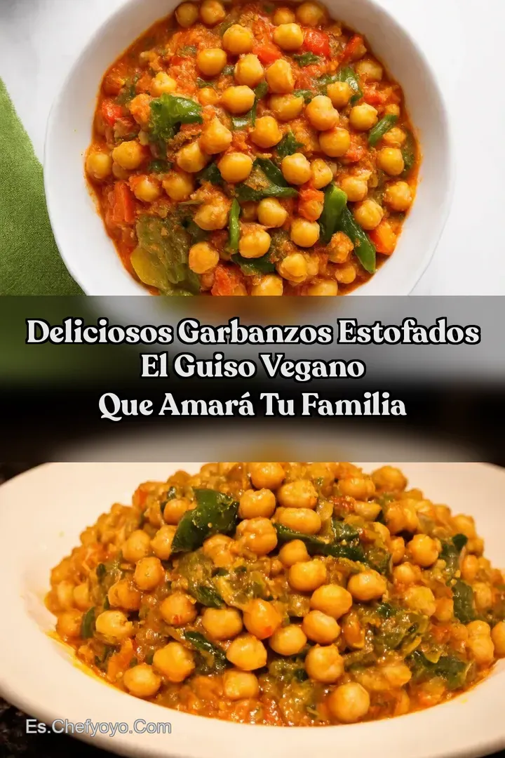 Deliciosos Garbanzos Estofados El Guiso Vegano que Amar&aacute; Tu Familia