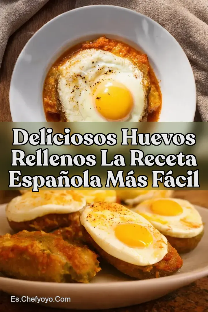 Deliciosos Huevos Rellenos La Receta Espa&ntilde;ola M&aacute;s F&aacute;cil