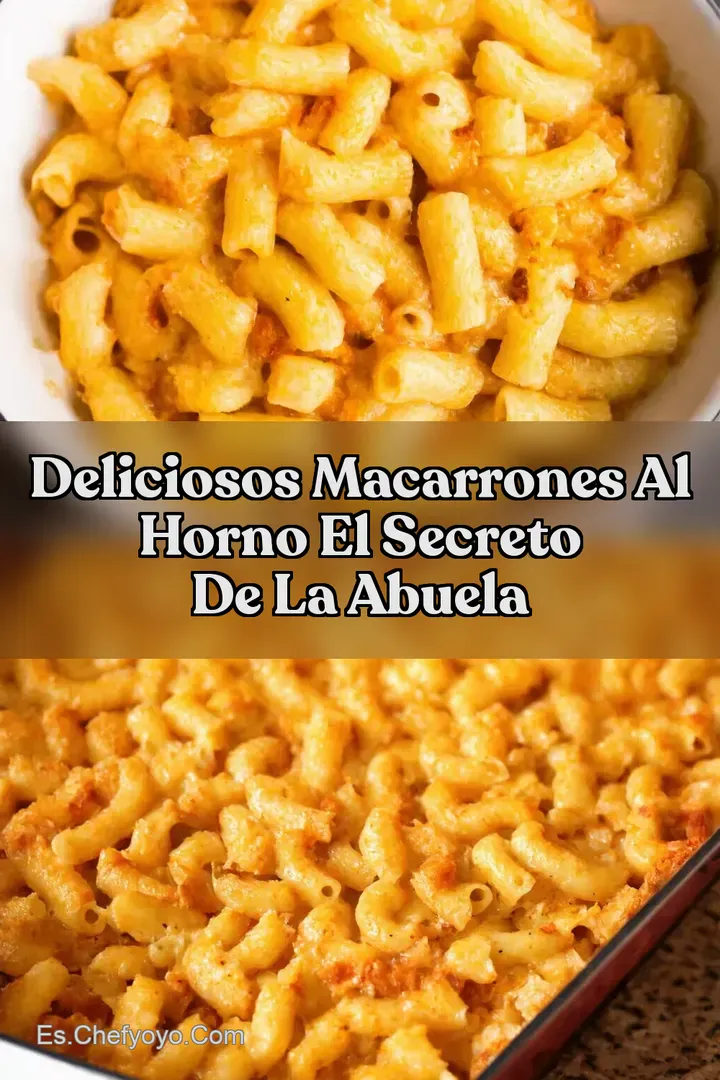Deliciosos Macarrones al Horno El Secreto de la Abuela
