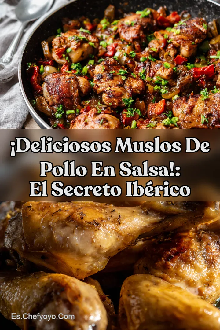 &iexcl;Deliciosos Muslos de Pollo En Salsa!: El Secreto Ib&eacute;rico