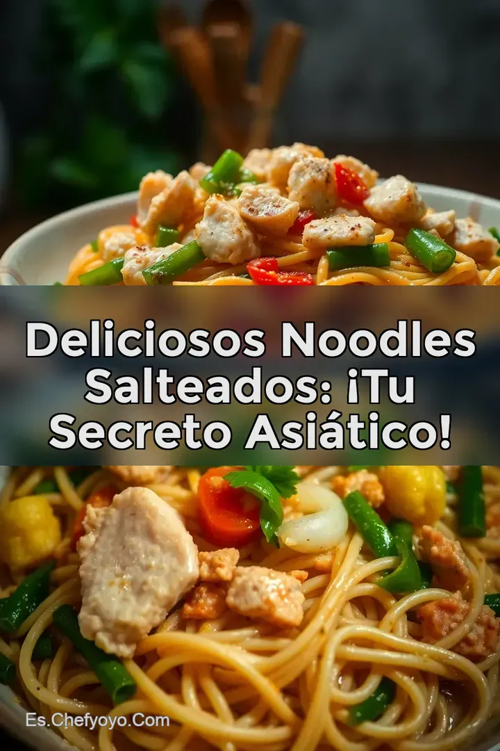 Deliciosos Noodles Salteados: &iexcl;Tu Secreto Asi&aacute;tico!