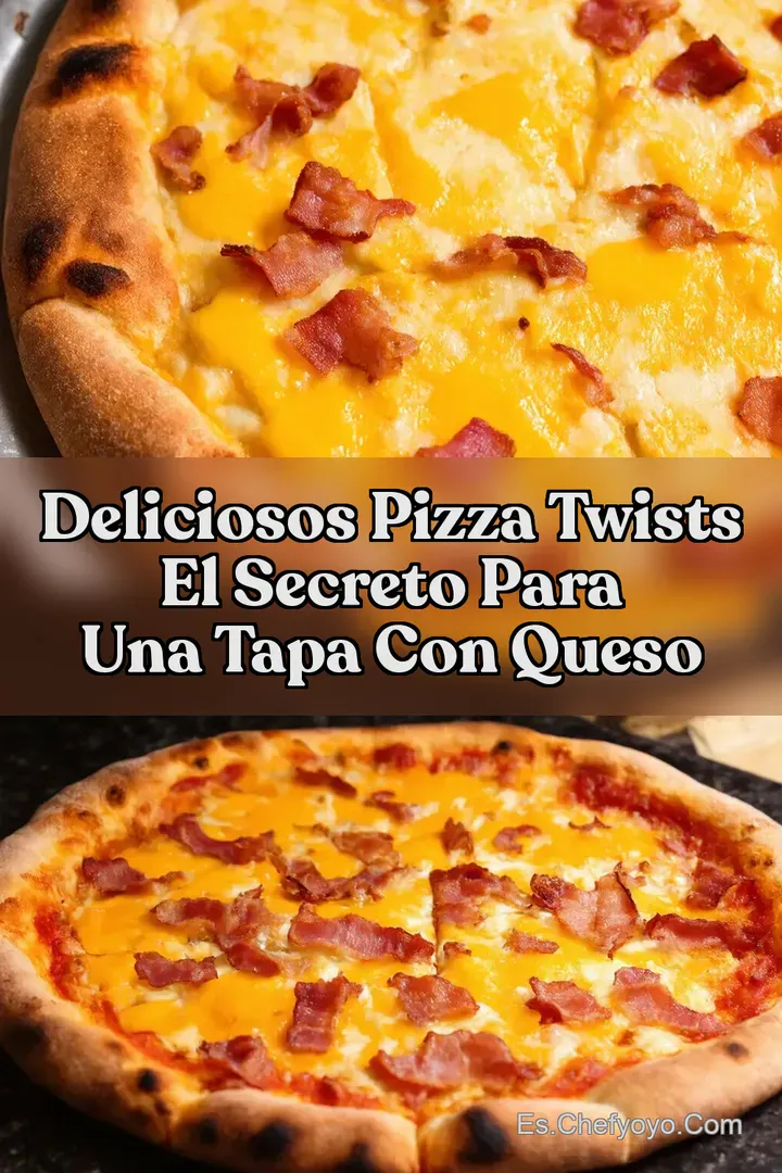 Deliciosos Pizza Twists El Secreto para una Tapa con Queso