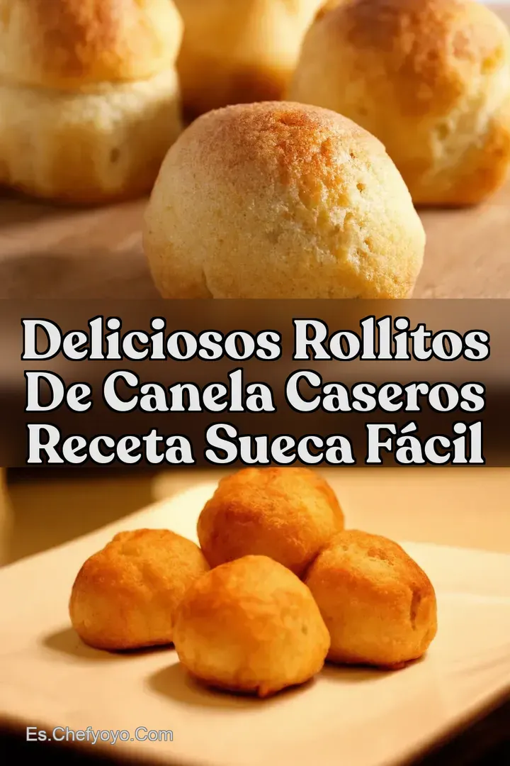 Deliciosos Rollitos de Canela Caseros Receta Sueca F&aacute;cil
