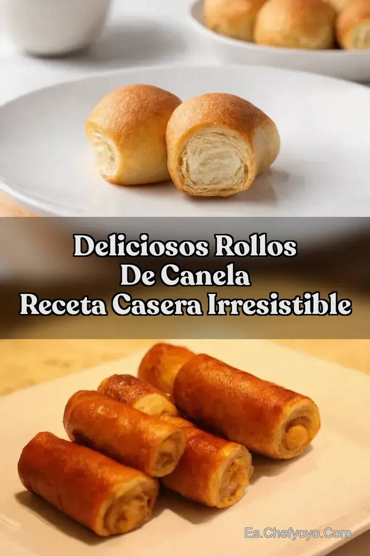 Deliciosos Rollos de Canela Receta Casera Irresistible
