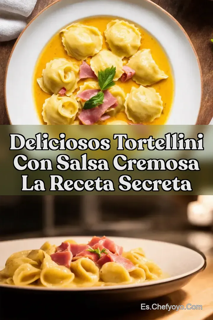 Deliciosos Tortellini con Salsa Cremosa La Receta Secreta