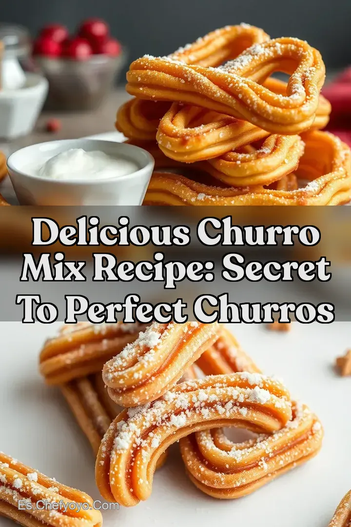 Delicious Churro Mix Recipe: Secret to Perfect Churros