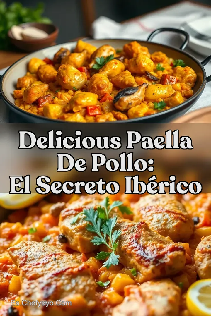 Delicious Paella de Pollo: El Secreto Ib&eacute;rico