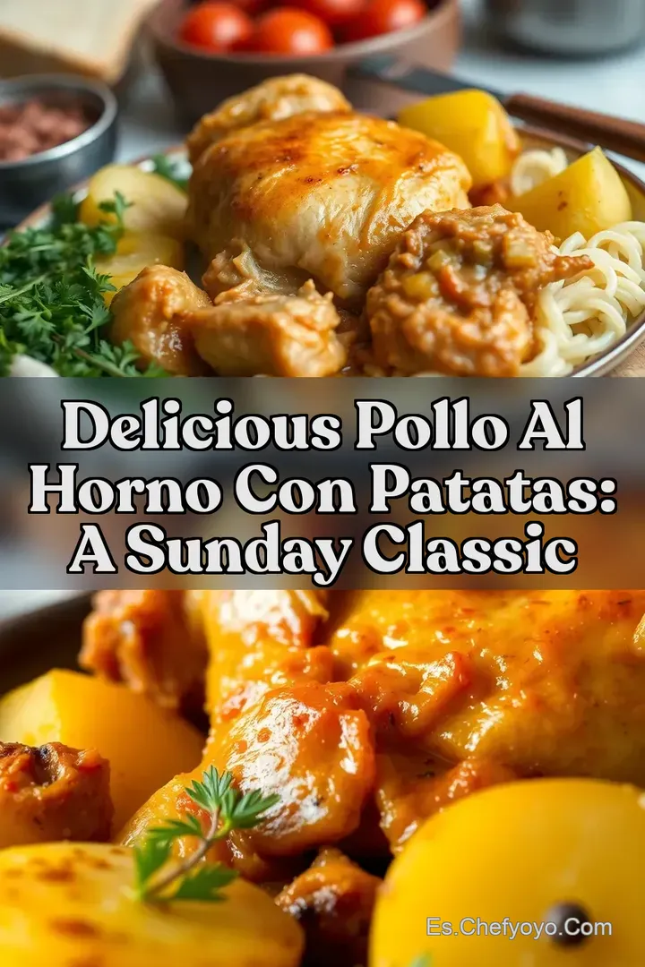 Delicious Pollo al Horno con Patatas: A Sunday Classic
