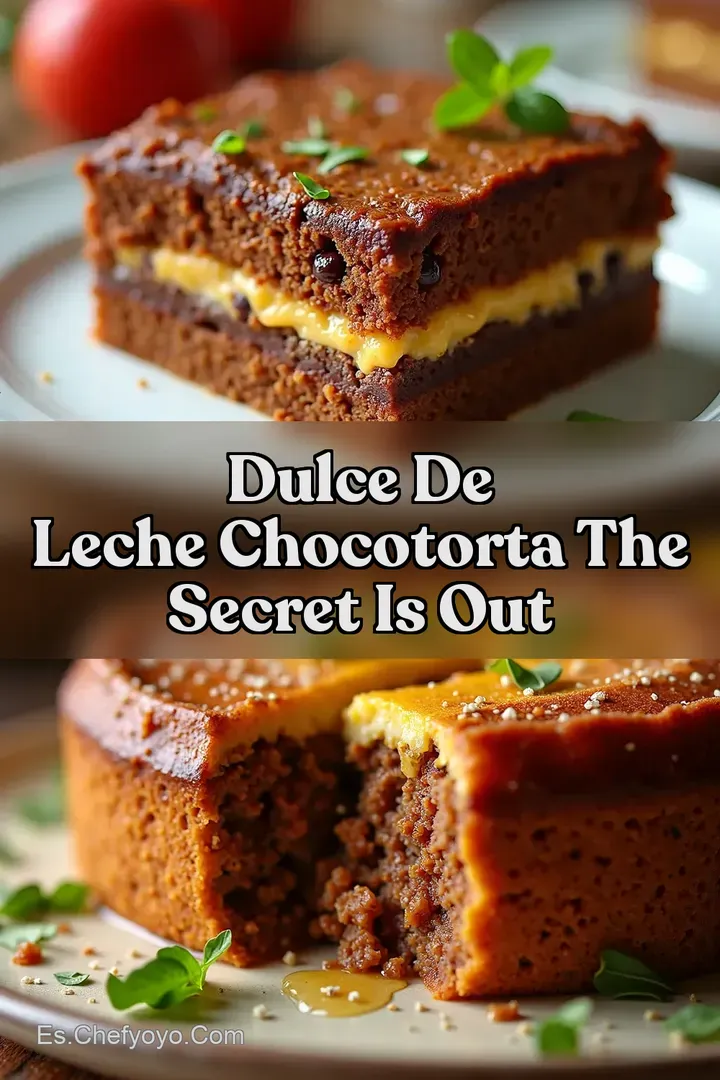 Dulce de Leche Chocotorta The Secret is Out