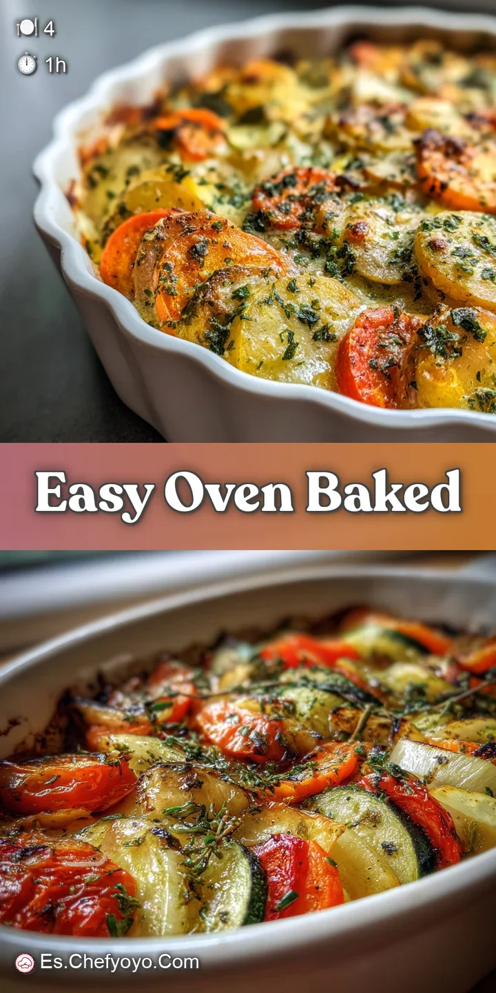 Close-up of a vegetable tart slice reveals glistening baked vegetables and herbs within a perfectly browned, savory crust.