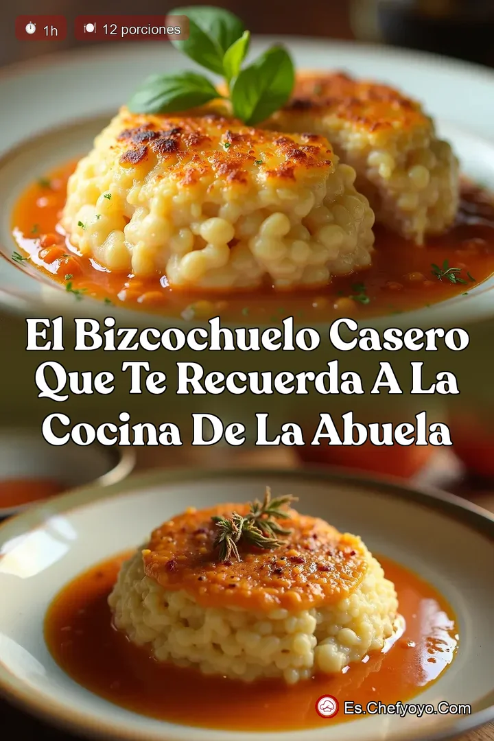 El Bizcochuelo Casero que te Recuerda a la Cocina de la Abuela