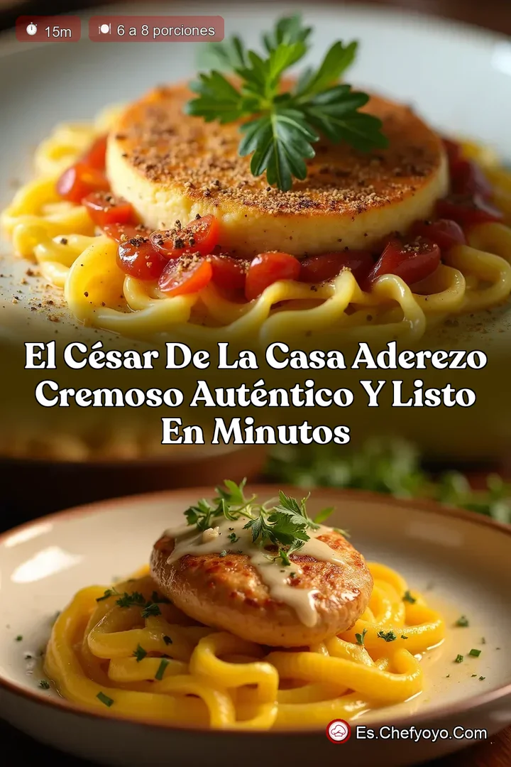 El C&eacute;sar de la Casa Aderezo Cremoso Aut&eacute;ntico y Listo en Minutos
