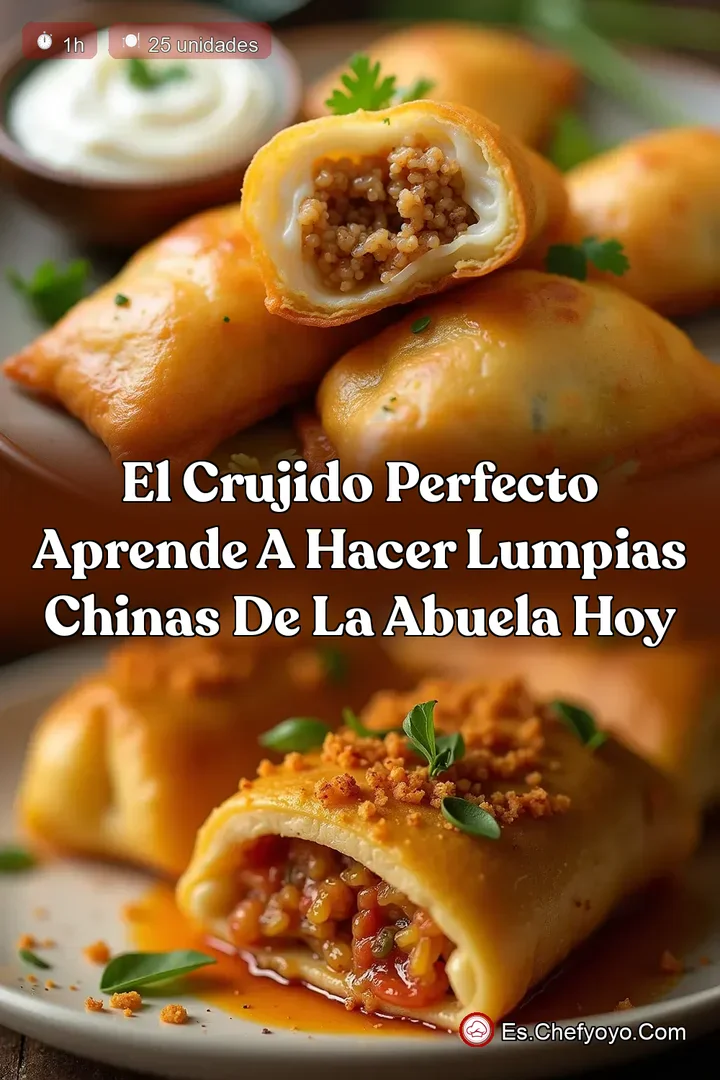 El Crujido Perfecto Aprende a Hacer Lumpias Chinas de la Abuela Hoy