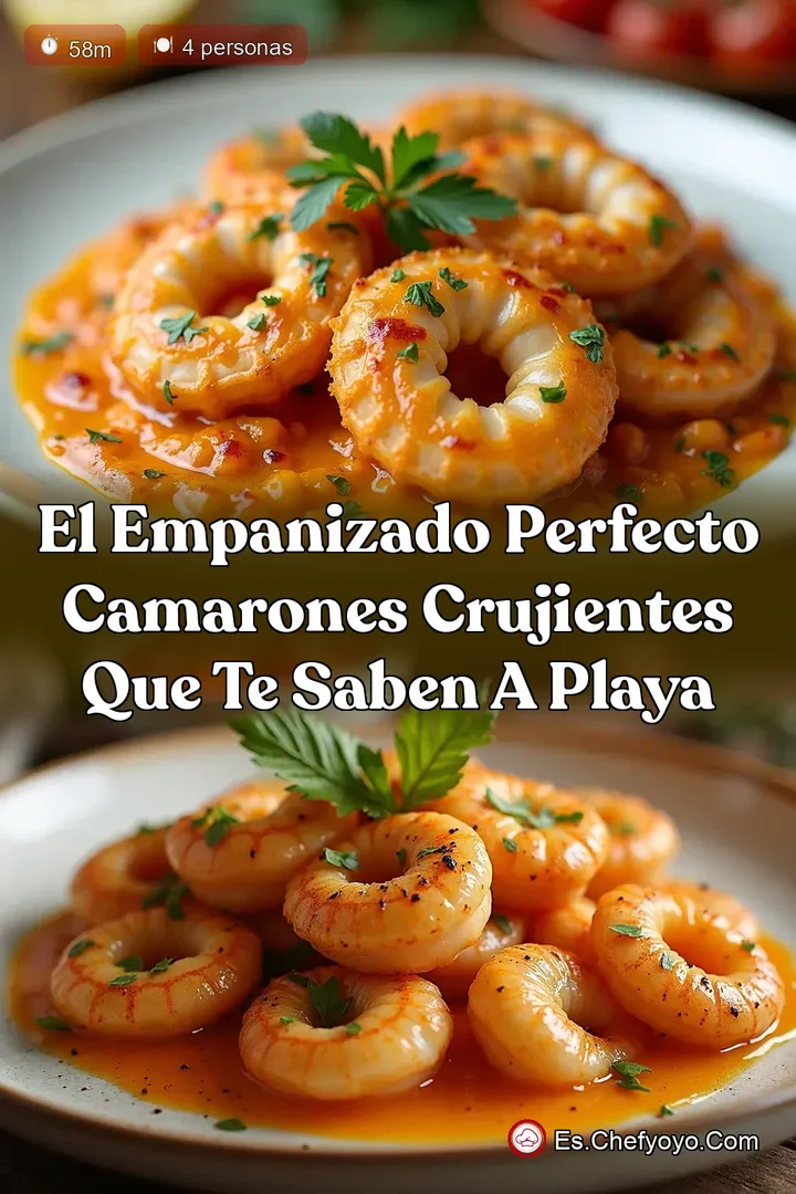 El Empanizado Perfecto Camarones Crujientes que te Saben a Playa