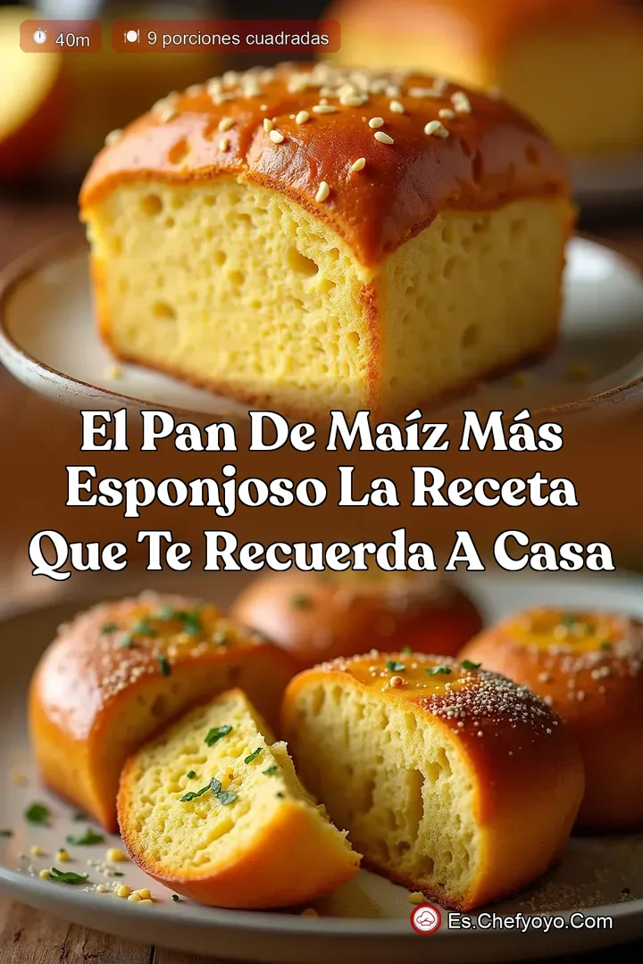 El Pan de Ma&iacute;z M&aacute;s Esponjoso La Receta que Te Recuerda a Casa