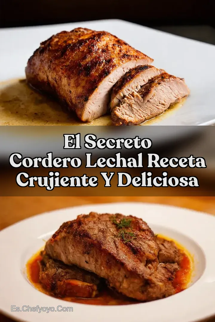 El Secreto Cordero Lechal Receta Crujiente y Deliciosa