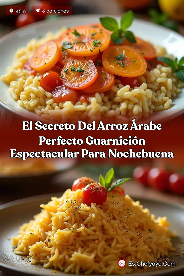 El Secreto del Arroz &Aacute;rabe Perfecto Guarnici&oacute;n Espectacular para Nochebuena