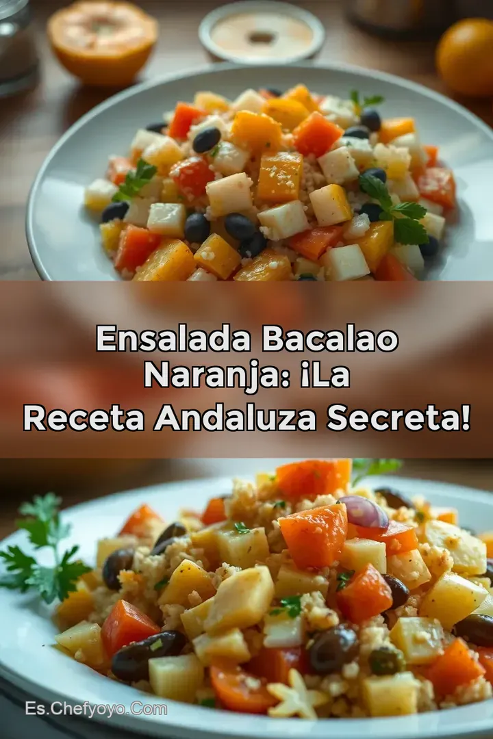 Ensalada Bacalao Naranja: &iexcl;La Receta Andaluza Secreta!