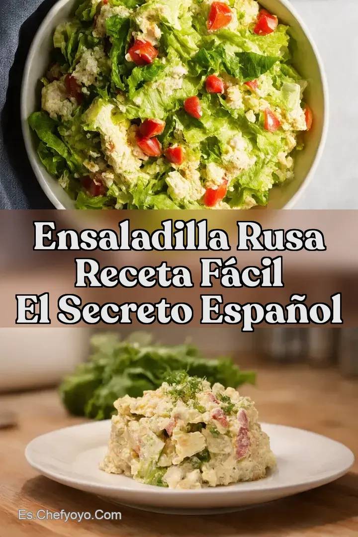 Ensaladilla Rusa Receta F&aacute;cil El Secreto Espa&ntilde;ol