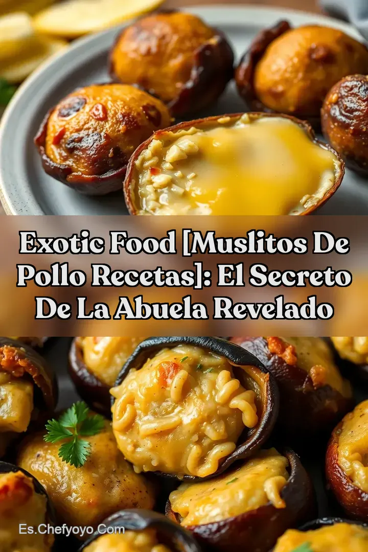 Exotic Food [muslitos de pollo recetas]: El Secreto de la Abuela Revelado