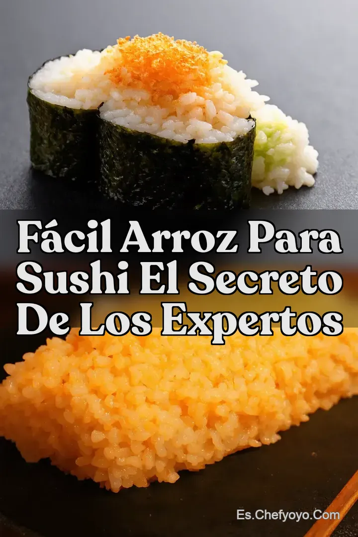 F&aacute;cil Arroz Para Sushi El Secreto de los Expertos
